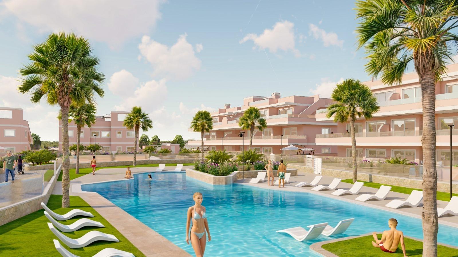 Bungalow w Pilar de la Horadada, Alicante, Hiszpania 3 sypialnie, 74 mkw. nr 135394