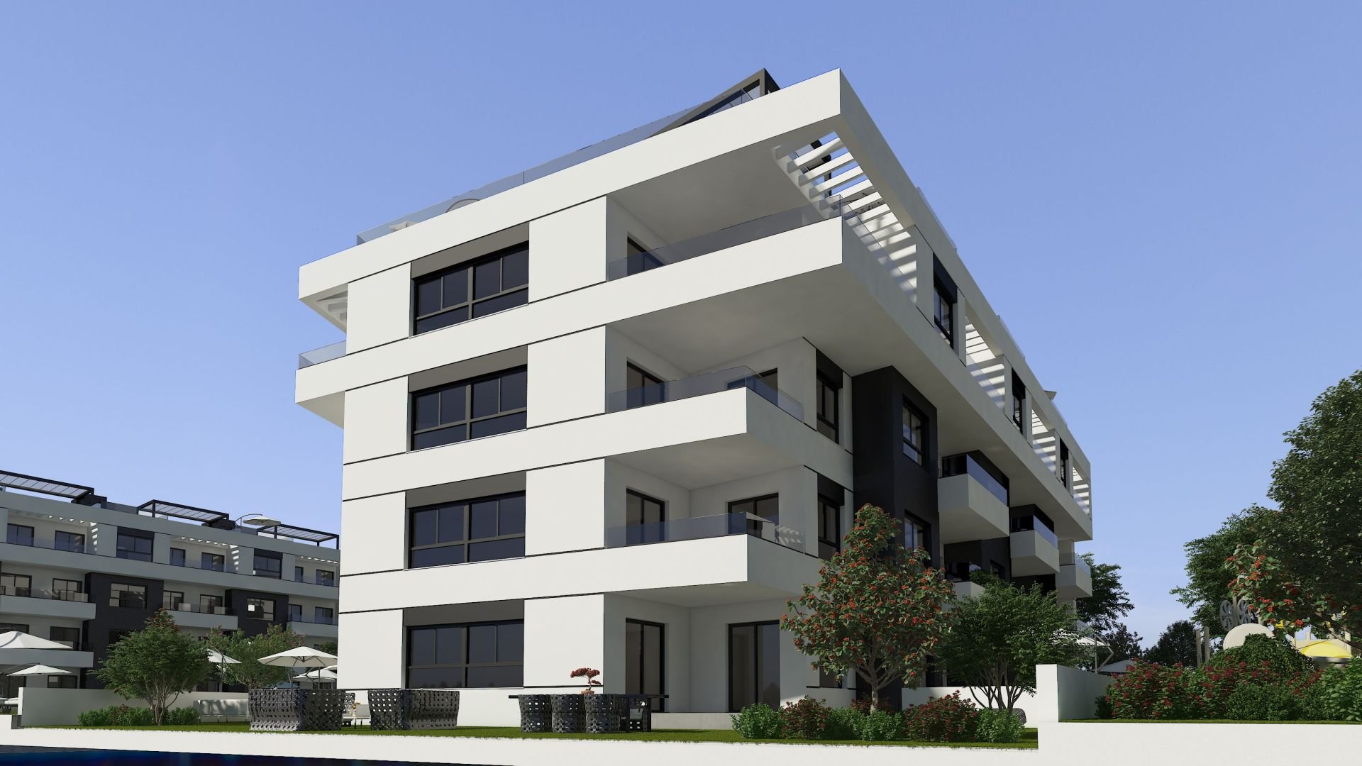 Apartment in Orihuela, Alicante, Spain 2 bedrooms, 73 sq.m. No. 95604