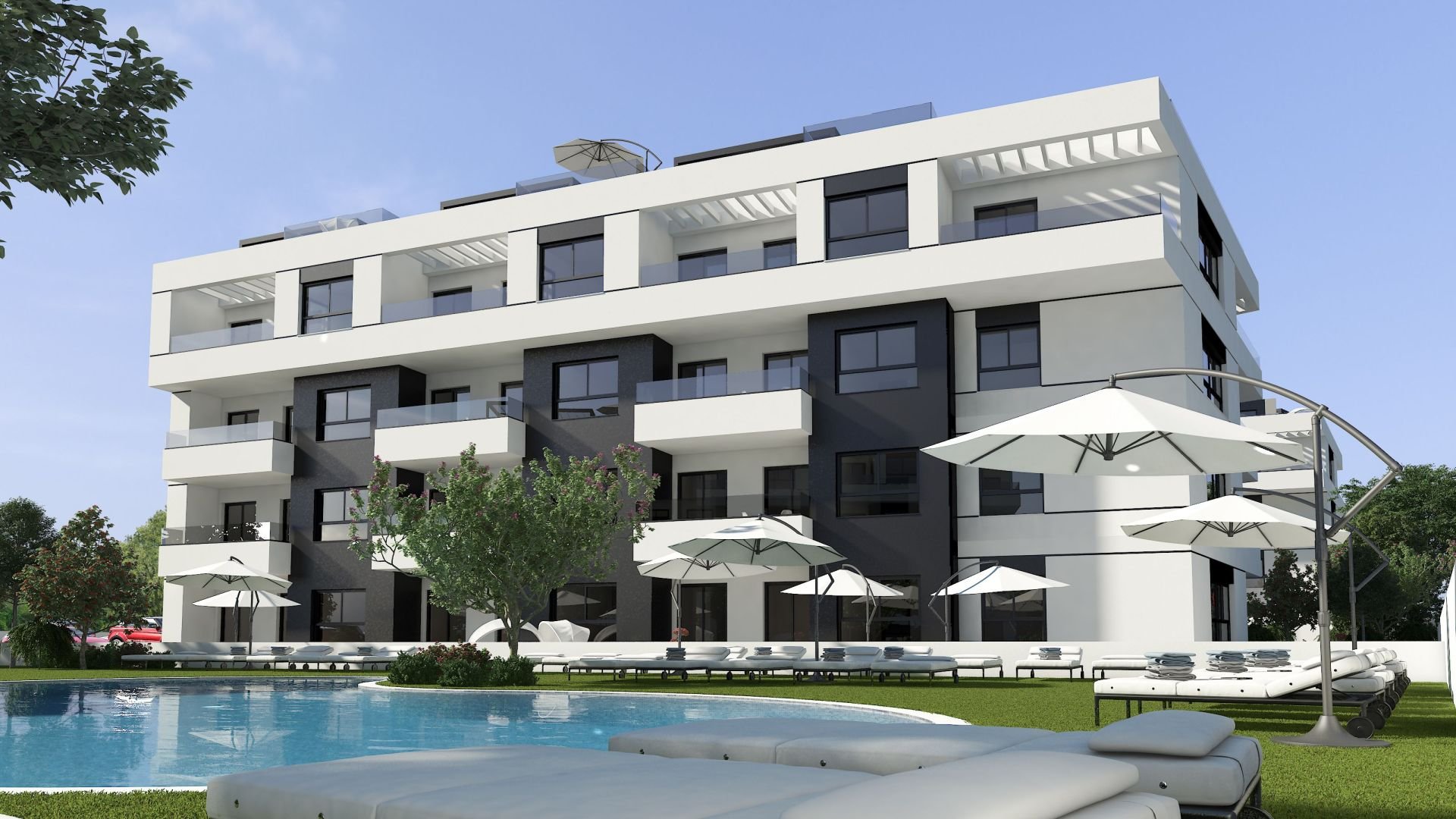 Apartment in Orihuela, Alicante, Spain 2 bedrooms, 73 sq.m. No. 95604