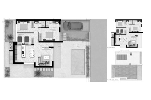Layout 3 bedroom, 107 sq.m. in Lo Marabu Villas in Ciudad Quesada, Alicante, Spain №155161