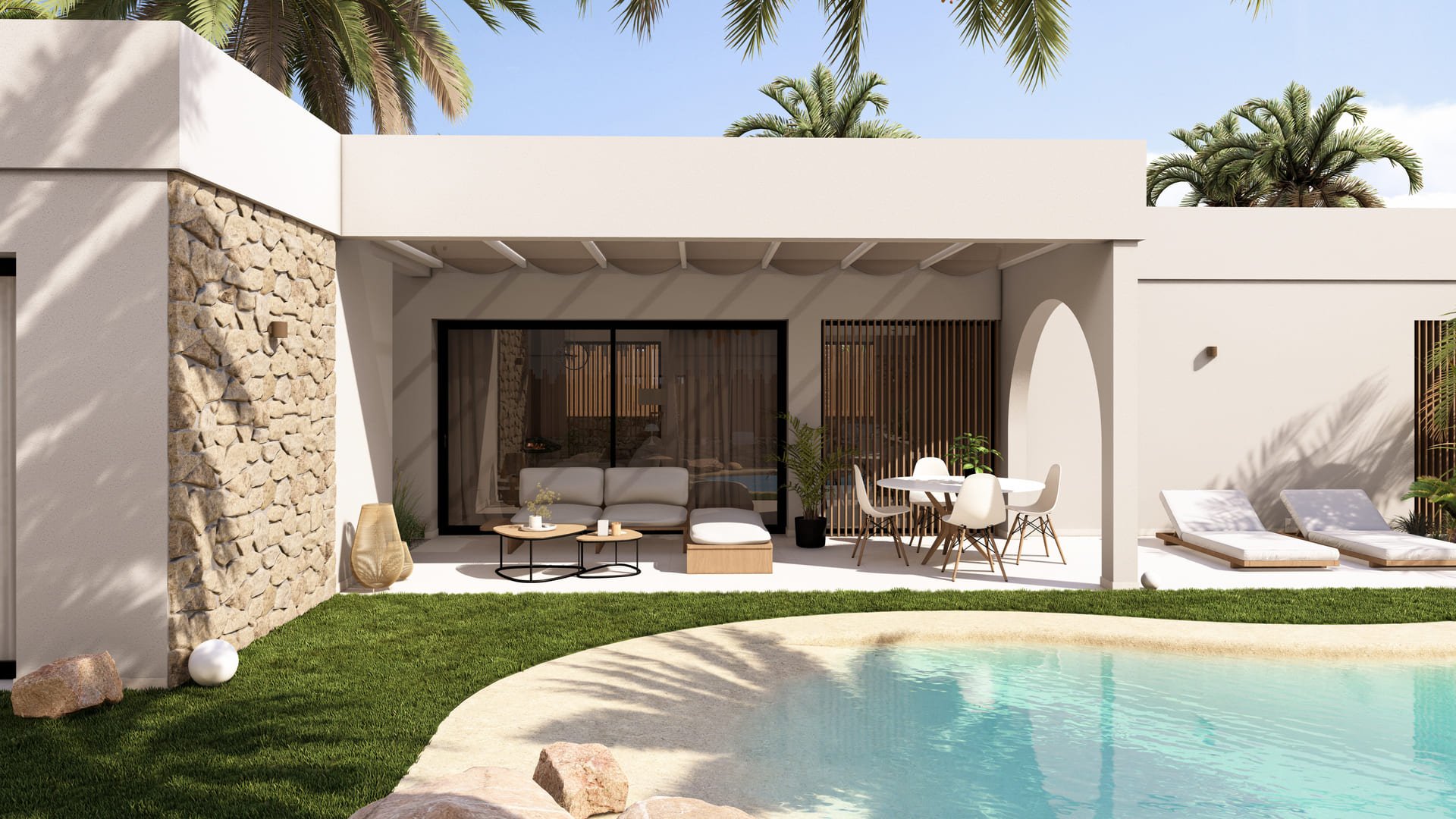 Villa à Murcia, Espagne 3 chambres, 153 m2 No. 163081