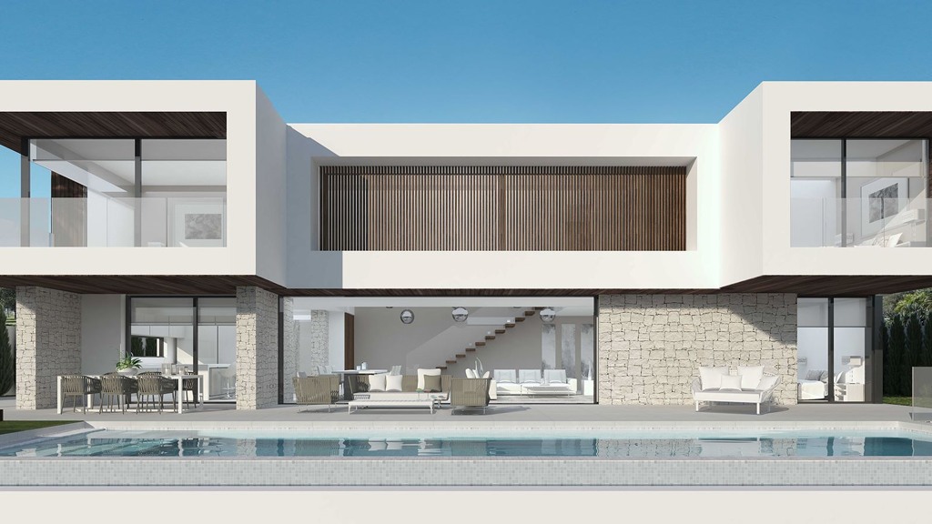 Villa in Malaga, Spain 4 bedrooms, 360 sq.m. No. 164661
