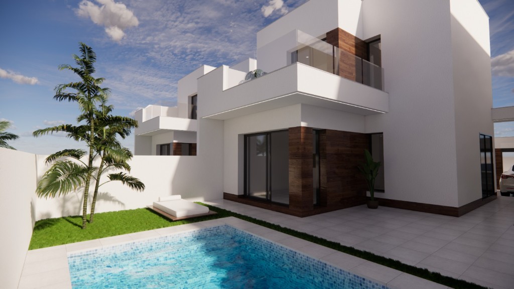 Villa San Fulgencio, Alicante, Spānijā 3 istabas, 111 m2 Nr. 144921