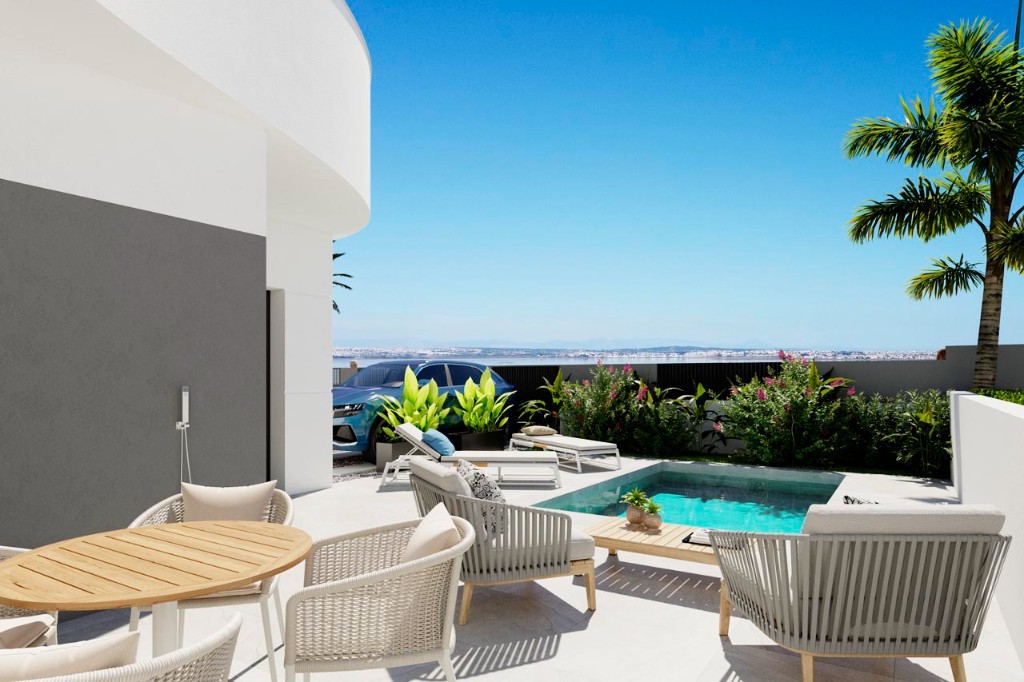 Villa en Torrevieja, Alicante, España 3 dormitorios, 326 m2 No. 144920