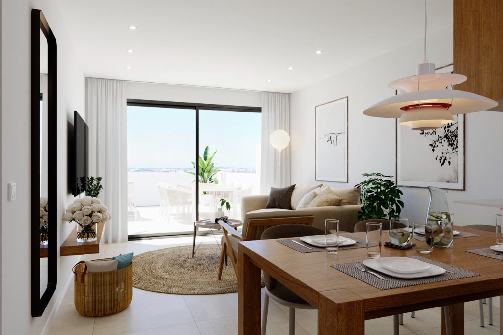Apartment in Torrevieja, Alicante, Spain 2 bedrooms, 183 sq.m. No. 144918