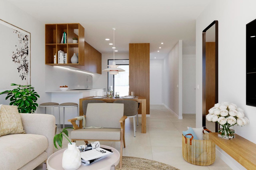 Apartment in Torrevieja, Alicante, Spain 2 bedrooms, 183 sq.m. No. 144918