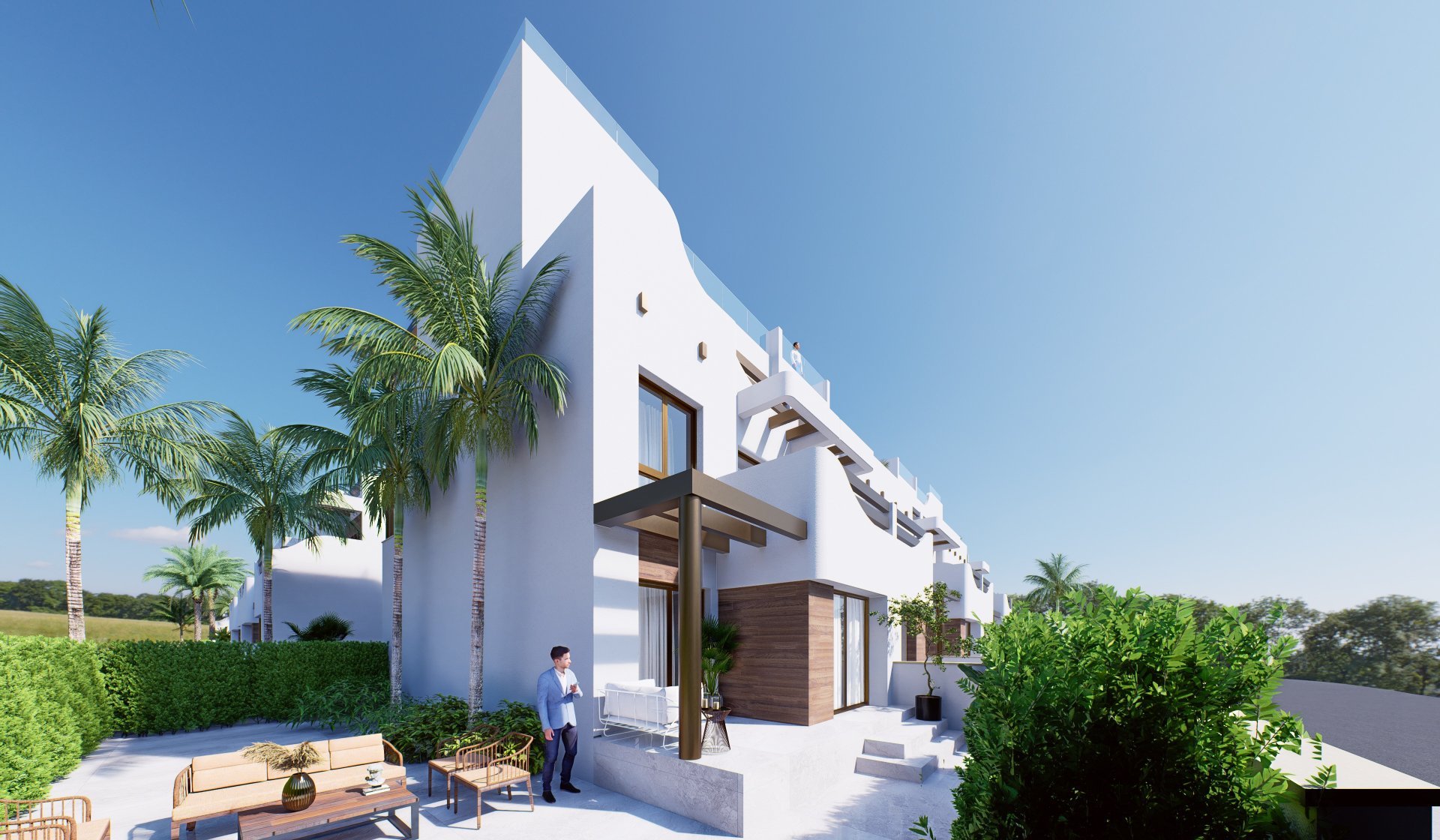 Bungalo Torre de la Horadada, Alicante, Spānijā 2 istabas, 101 m2 Nr. 134626