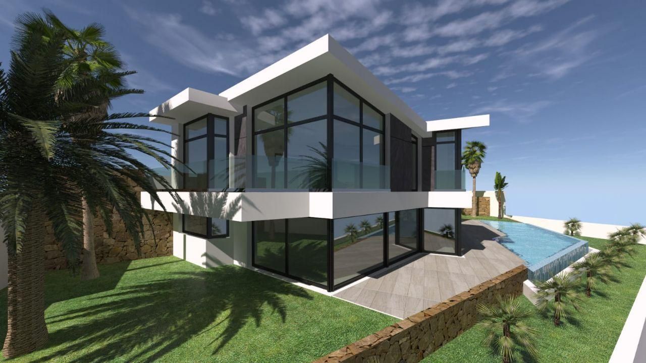 Willa w Calpe, Alicante, Hiszpania 4 sypialnie, 350 mkw. nr 95760