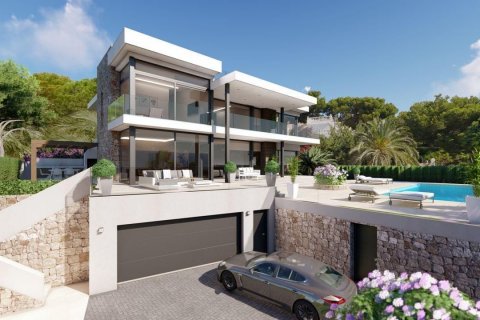 Villa in Calpe, Alicante, Spain 5 bedrooms, 650 sq.m. No. 95759