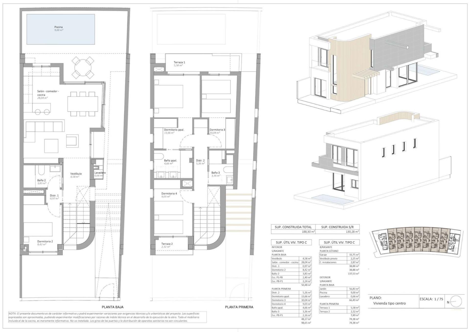 Villa Aguilas, Murcia, Spānijā 4 istabas, 188 m2 Nr. 156035