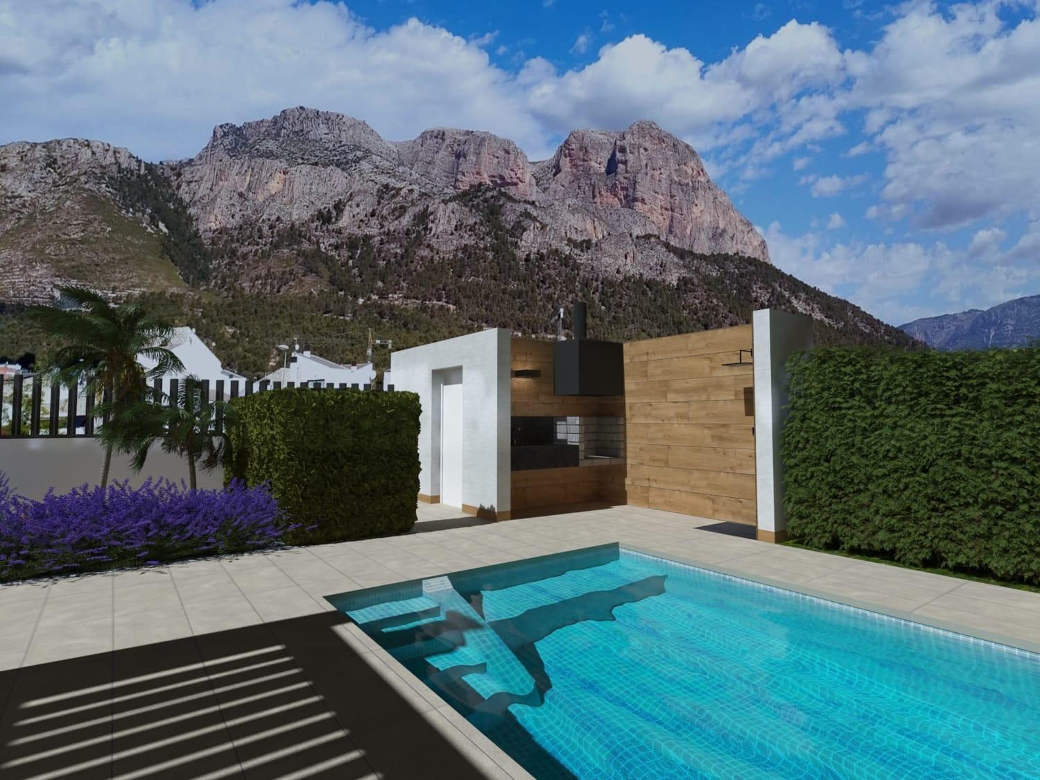 Dzīvoklis Polop, Alicante, Spānijā 3 istabas, 101 m2 Nr. 165481