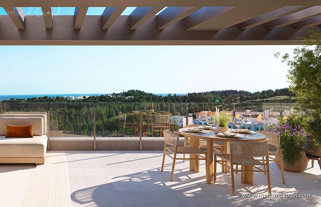 Apartamento en Mijas Costa, Málaga, España 2 dormitorios, 95 m2 No. 132990