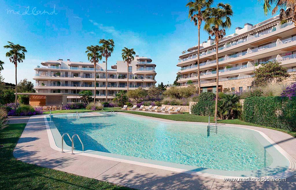 Apartamento en Mijas Costa, Málaga, España 2 dormitorios, 95 m2 No. 132990