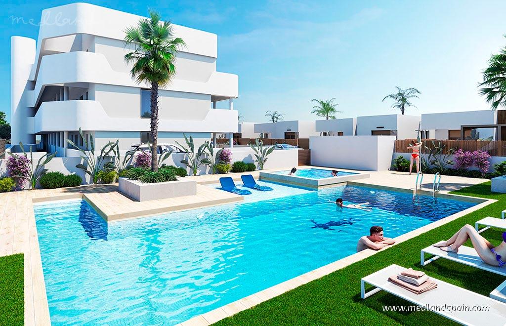 Wohnung in Los Alcazares, Murcia, Spanien 2 Schlafzimmer, 68 m2 Nr. 132986