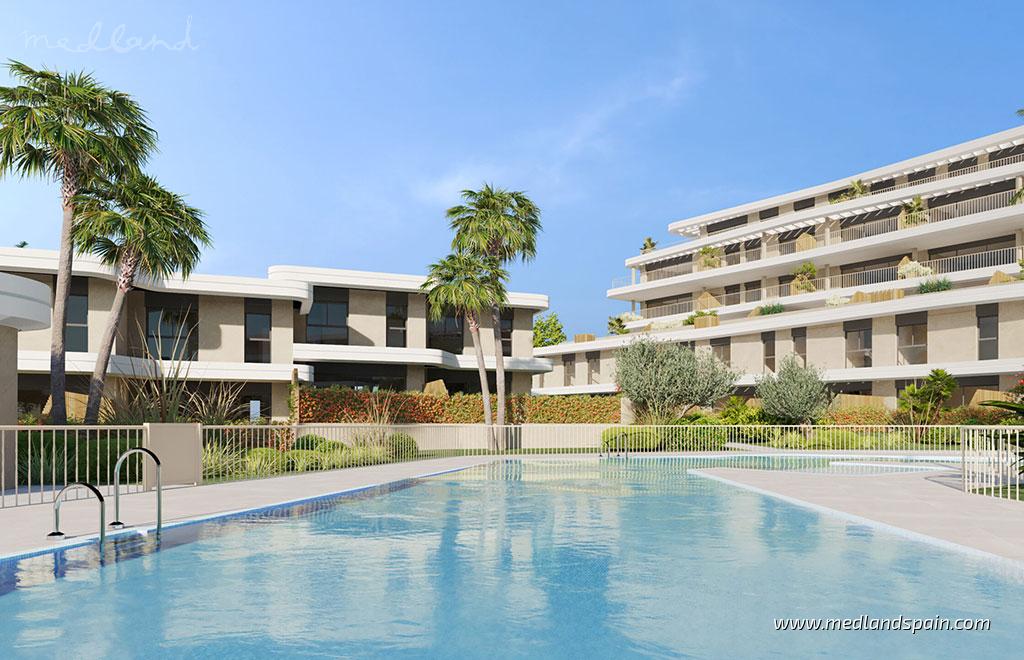 Dzīvoklis Estepona, Malaga, Spānijā 2 istabas, 102 m2 Nr. 164532