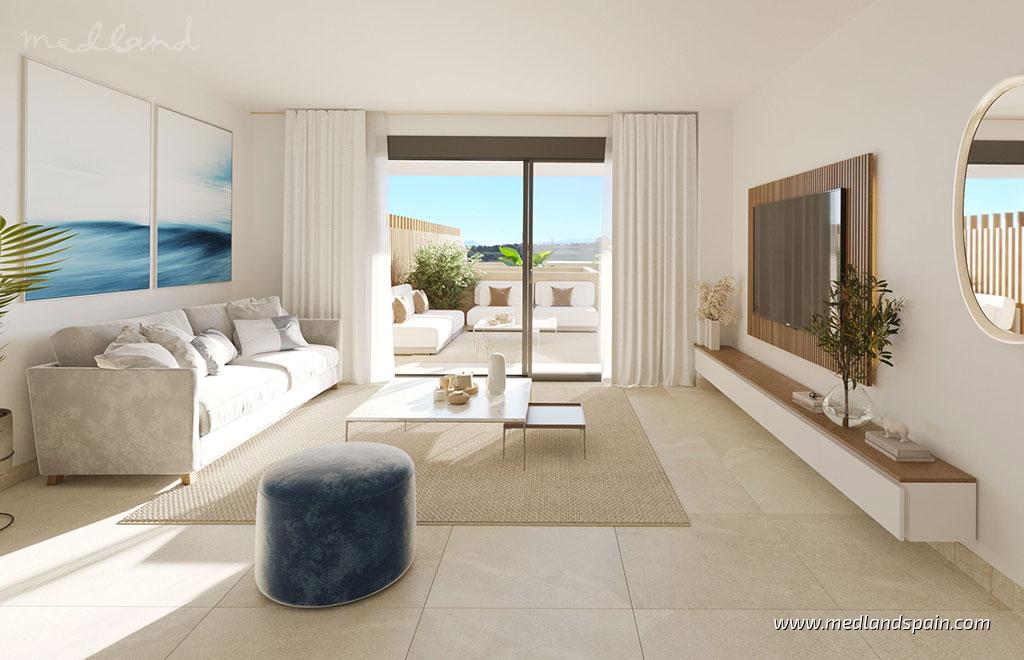 Dzīvoklis Estepona, Malaga, Spānijā 2 istabas, 102 m2 Nr. 164532