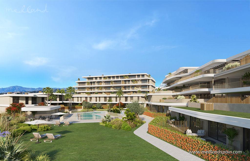 Dzīvoklis Estepona, Malaga, Spānijā 2 istabas, 102 m2 Nr. 164532