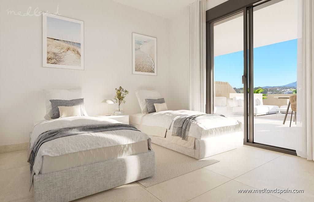 Apartamento en Estepona, Málaga, España 3 dormitorios, 135 m2 No. 164533