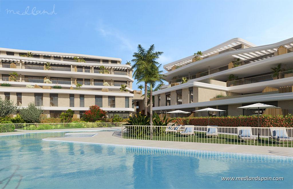 Apartamento en Estepona, Málaga, España 3 dormitorios, 135 m2 No. 164533