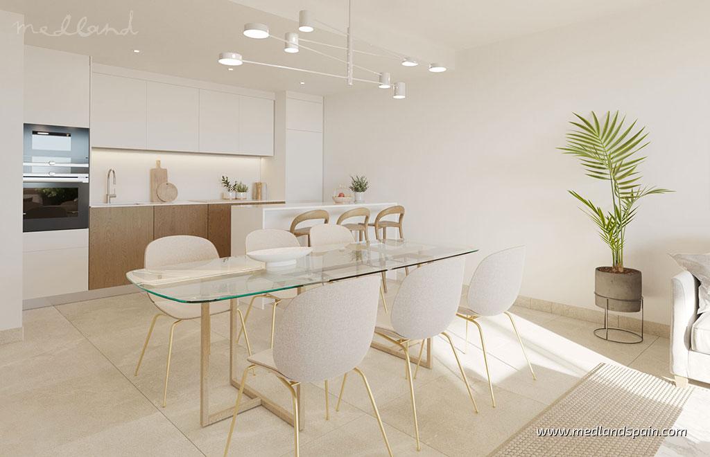 Apartamento en Estepona, Málaga, España 3 dormitorios, 135 m2 No. 164533