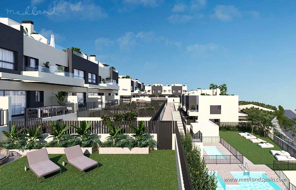 Townhouse in Velez-Malaga, Malaga, Spain 4 bedrooms, 144 sq.m. No. 166668