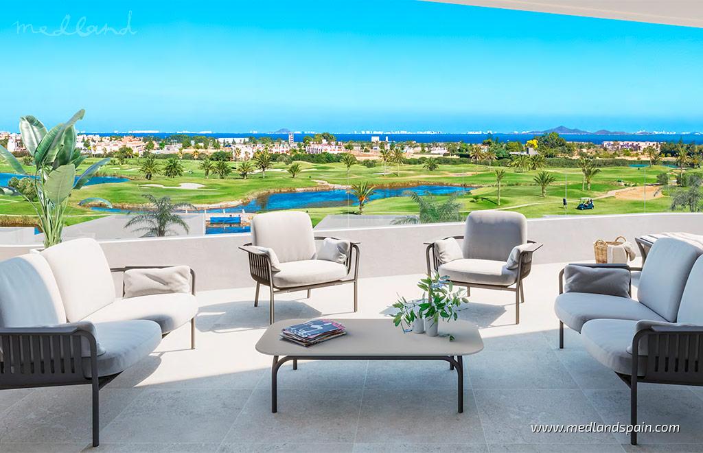 Apartment in Los Alcazares, Murcia, Spain 3 bedrooms, 93 sq.m. No. 166672