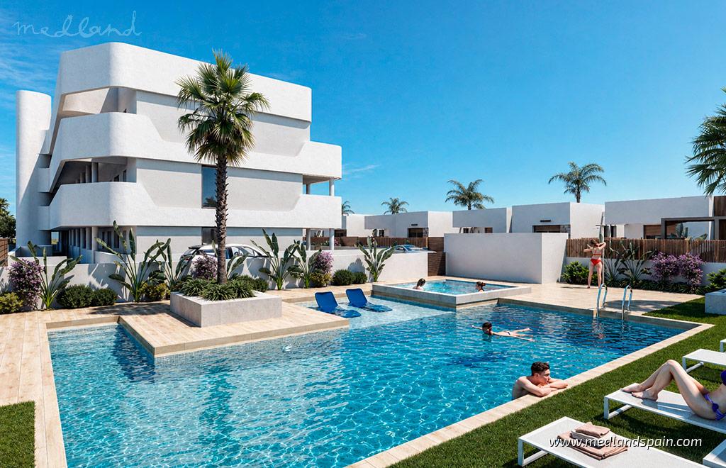 Apartment in Los Alcazares, Murcia, Spain 3 bedrooms, 93 sq.m. No. 166672