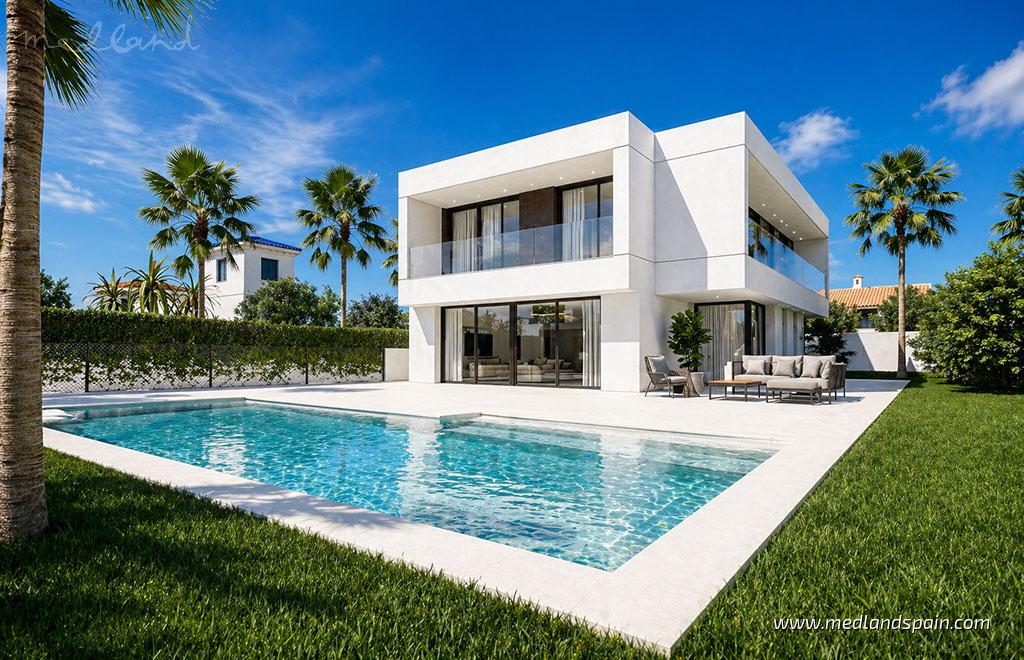 Villa in La Zenia, Alicante, Spain 4 bedrooms, 237 sq.m. No. 146342