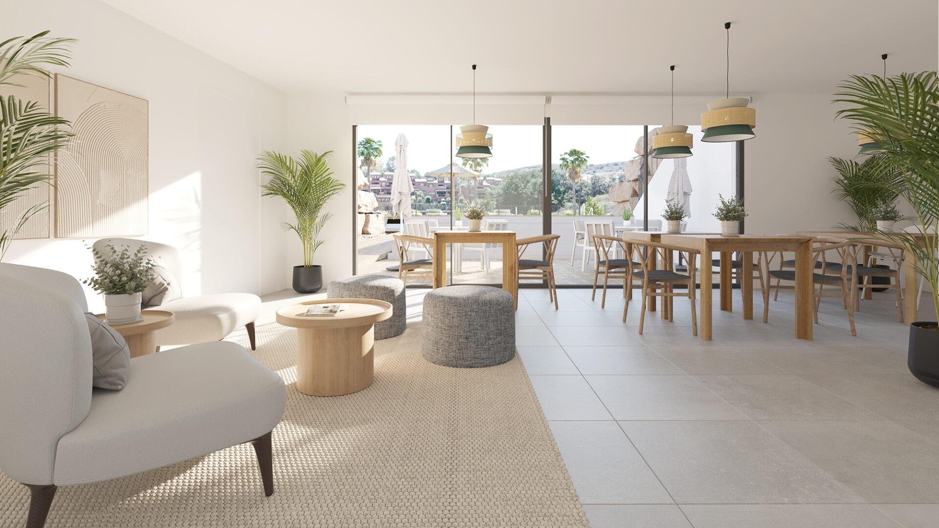Takvåning i Estepona, Malaga, Spanien 2 sovrum, 98 kvm. Nr. 169450