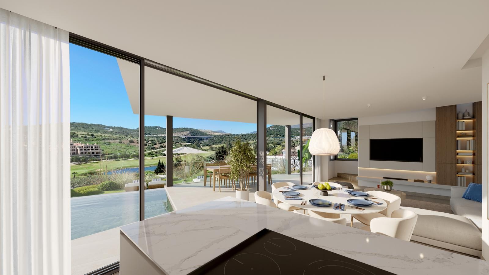 Villa i Estepona, Malaga, Spanien 3 sovrum, 182 kvm. Nr. 133253