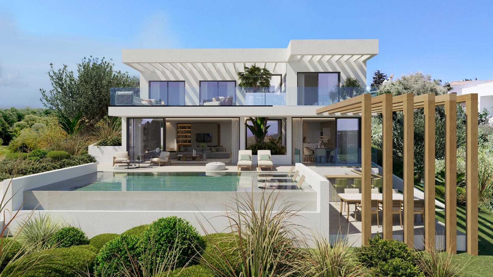 Villa in Estepona, Malaga, Spain 3 bedrooms, 130 sq.m. No. 133252