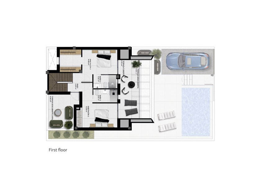 House in Dolores, Alicante, Spanien 3 Schlafzimmer, 125 m2 Nr. 113601