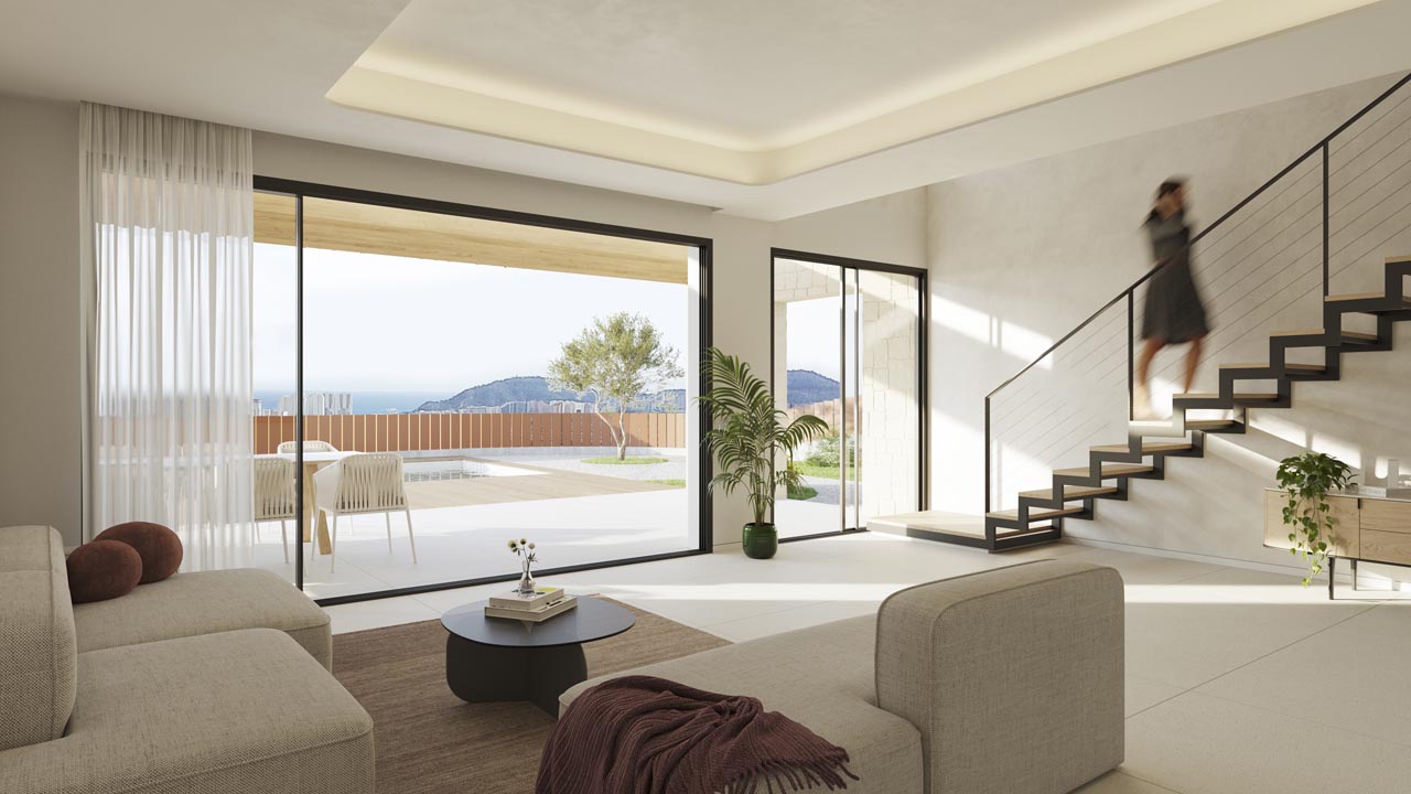 Hus i Benidorm, Alicante, Spanien 4 sovrum, 316 kvm. Nr. 113612