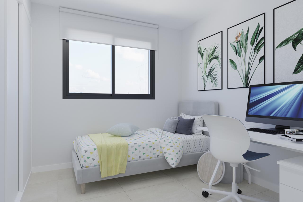 Huoneisto Los Balcones, Alicante, Espanja 2 makuuhuonetta, 95 m2 No. 113615
