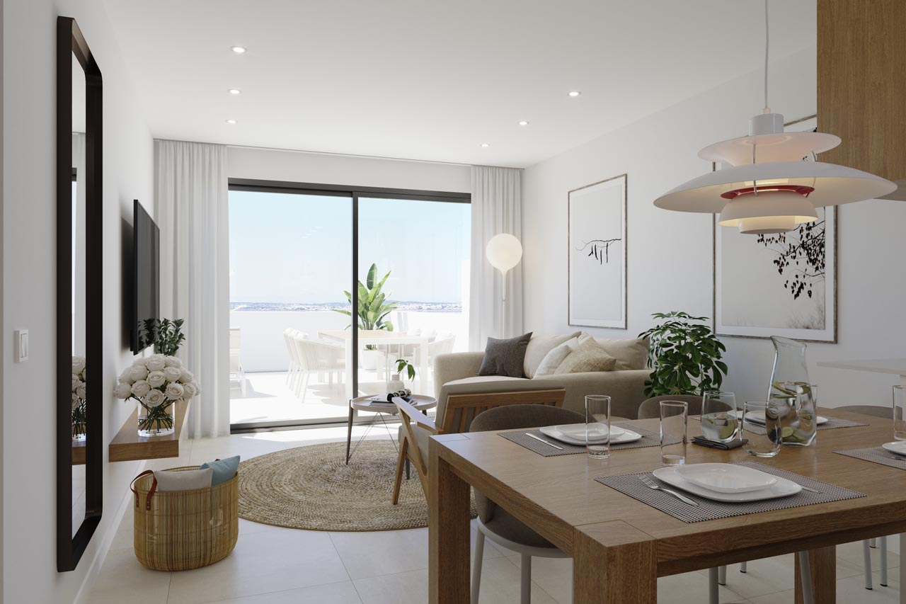 Huoneisto Los Balcones, Alicante, Espanja 2 makuuhuonetta, 95 m2 No. 113615