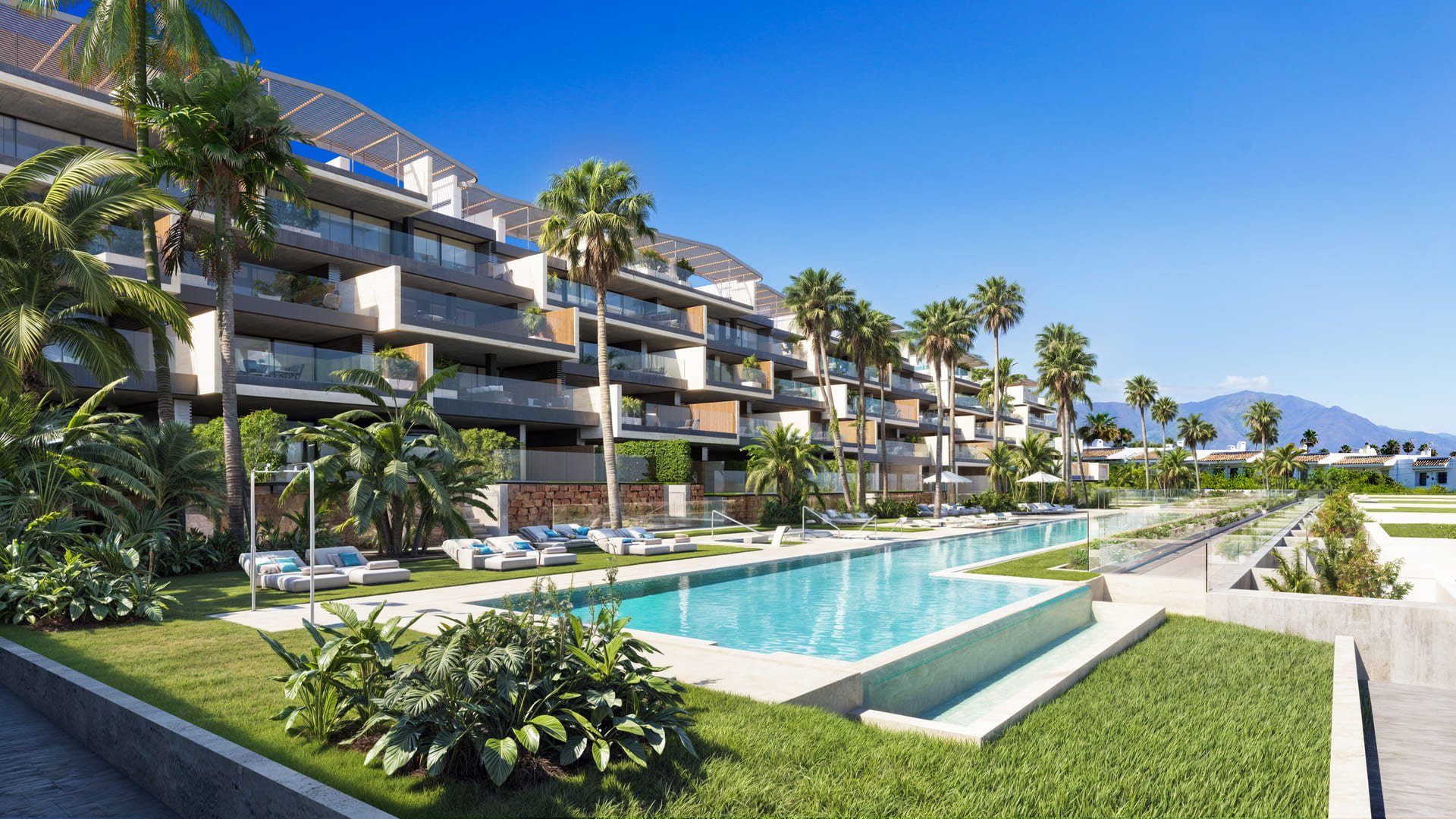Lägenhet i Chullera, Malaga, Spanien 3 sovrum, 133 kvm. Nr. 136041