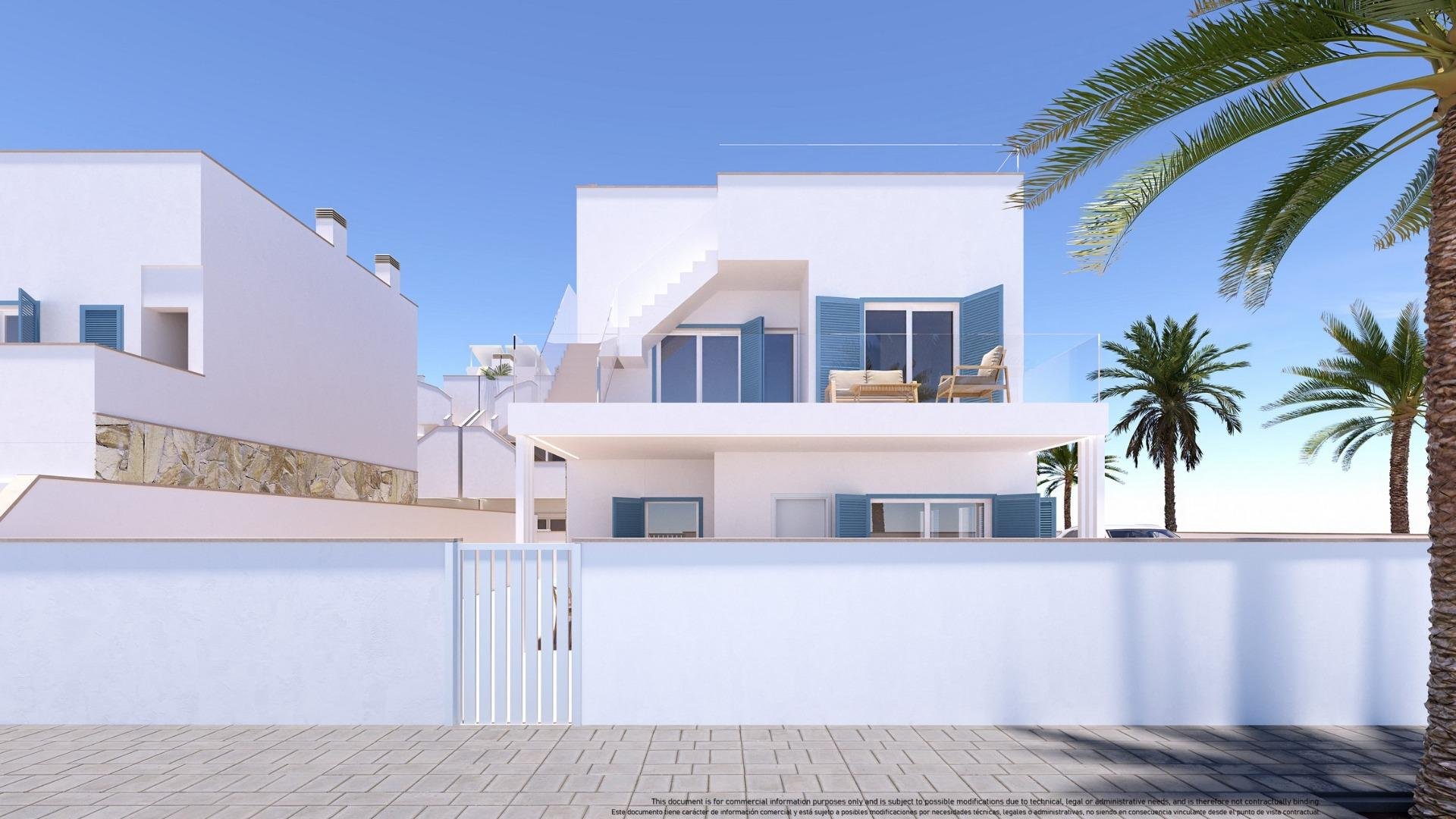 Bungalow i Pilar de la Horadada, Alicante, Spanien 2 sovrum, 75 kvm. Nr. 139420