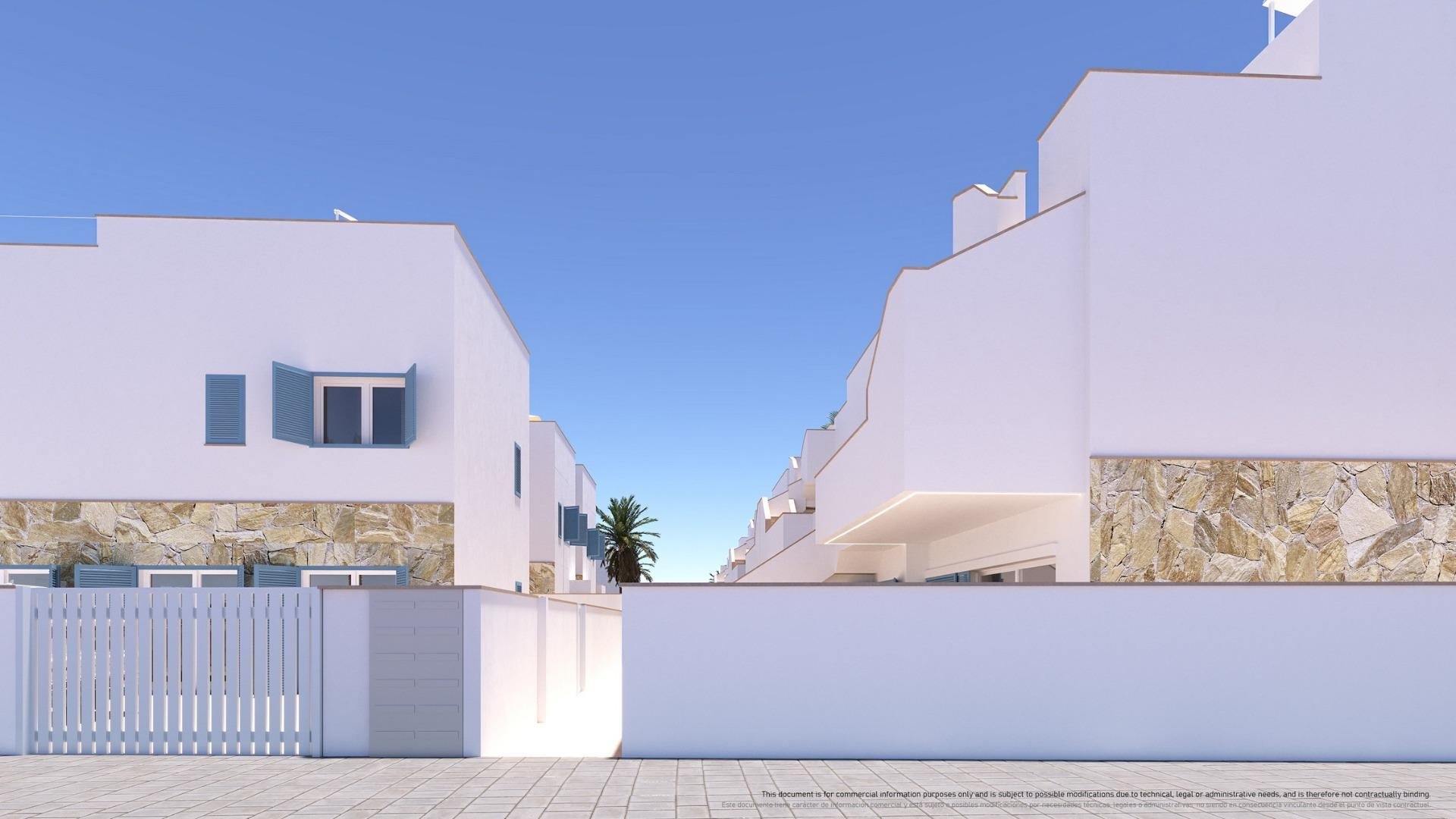 Bungalow i Pilar de la Horadada, Alicante, Spanien 2 sovrum, 75 kvm. Nr. 139420