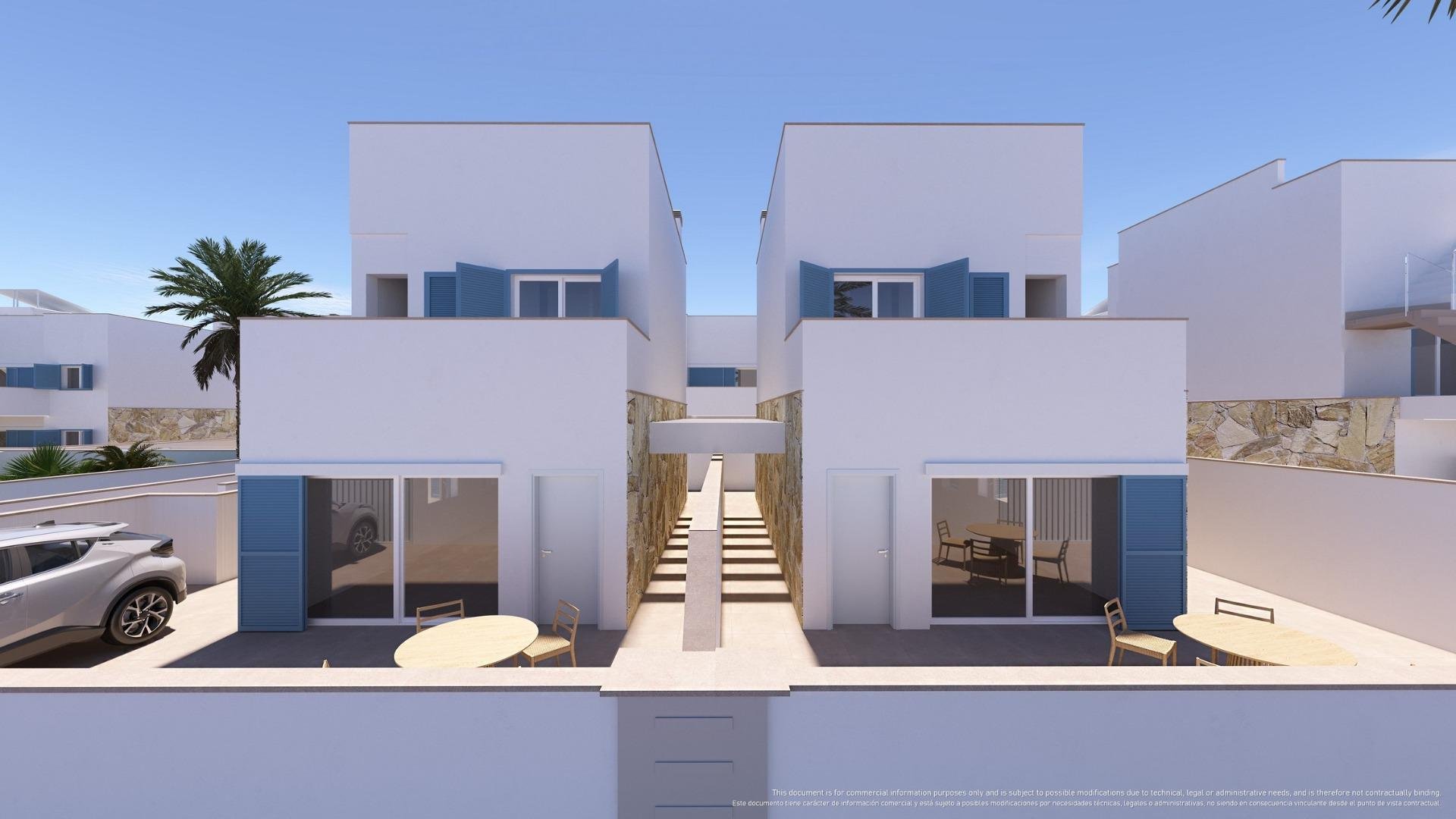 Bungalow i Pilar de la Horadada, Alicante, Spanien 2 sovrum, 75 kvm. Nr. 139420