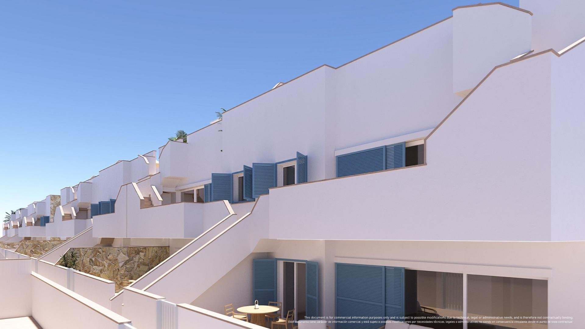 Bungalow i Pilar de la Horadada, Alicante, Spanien 2 sovrum, 75 kvm. Nr. 139420