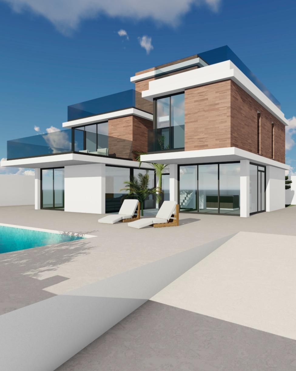 Villa a Finestrat, Alicante, Spagna 6 camere da letto, 500 mq. N° 165717