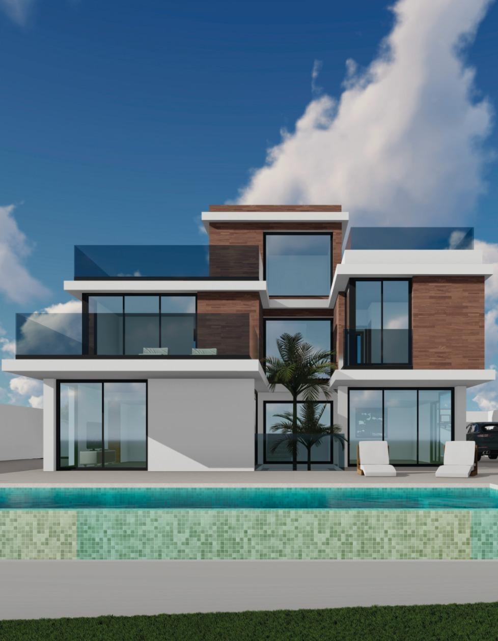 Villa a Finestrat, Alicante, Spagna 6 camere da letto, 500 mq. N° 165717