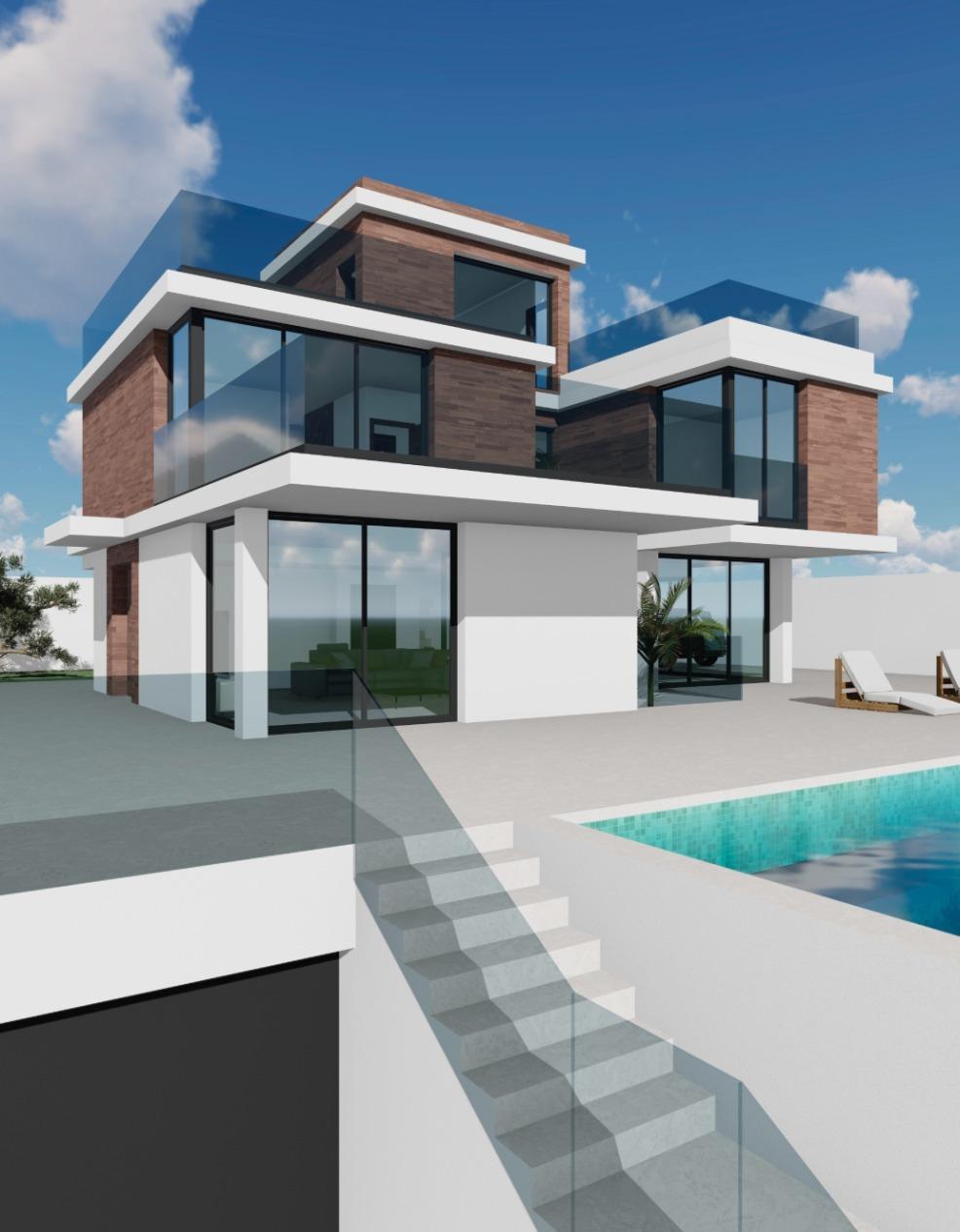 Villa a Finestrat, Alicante, Spagna 6 camere da letto, 500 mq. N° 165717