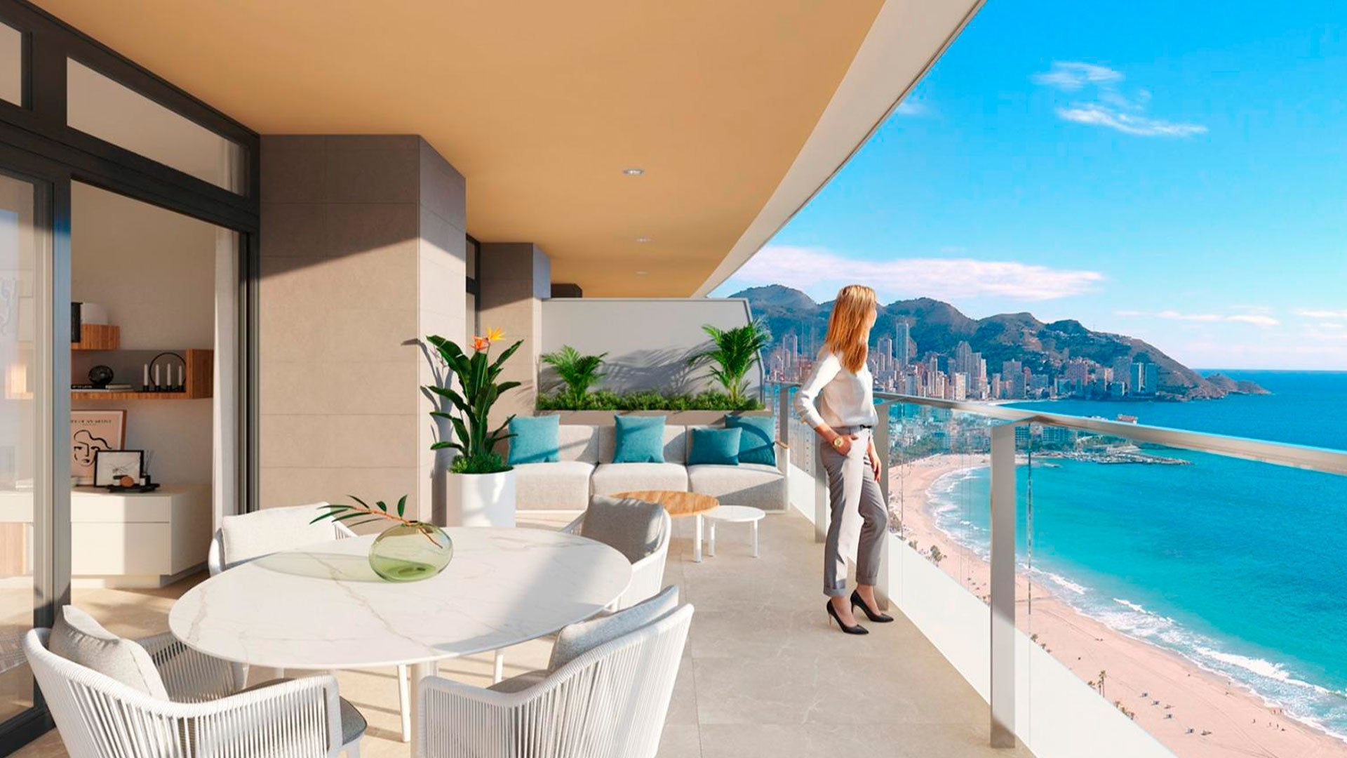Apartamento en Sunset Sailors, Benidorm, Alicante, España 3 dormitorios, 154 m2 No. 147155