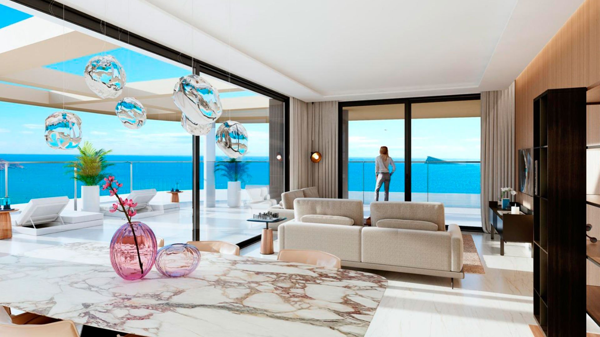 Apartamento en Sunset Sailors, Benidorm, Alicante, España 3 dormitorios, 154 m2 No. 147155
