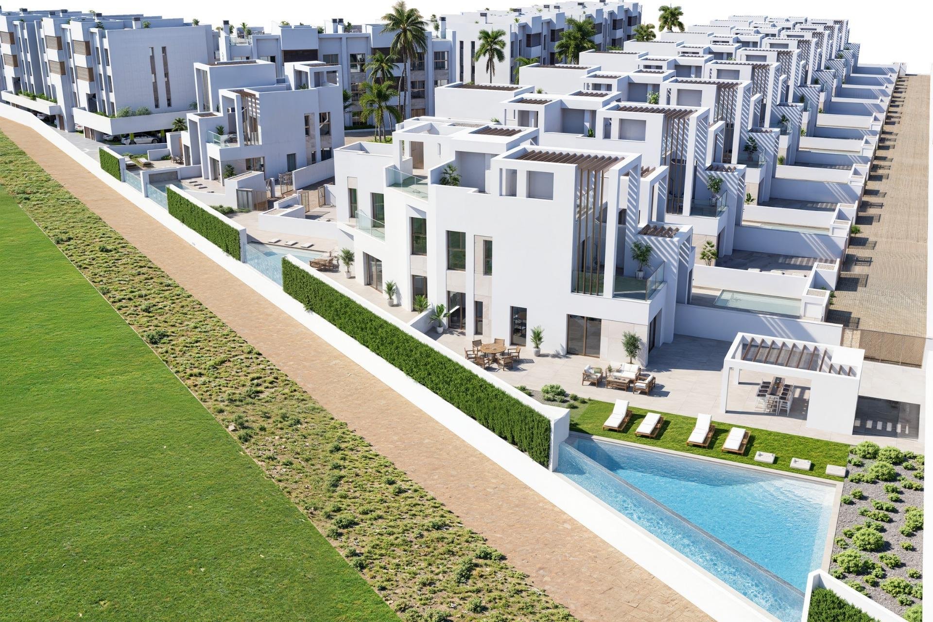 Villa in Los Alcazares, Murcia, Spain 3 bedrooms, 110 sq.m. No. 170215
