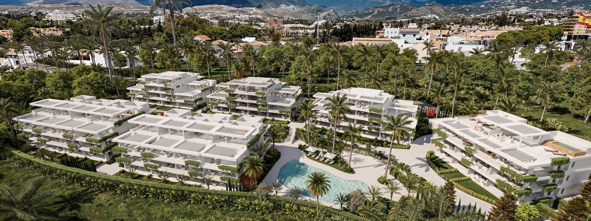 Penthäuser in Estepona, Malaga, Spanien 2 Schlafzimmer, 101 m2 Nr. 169803