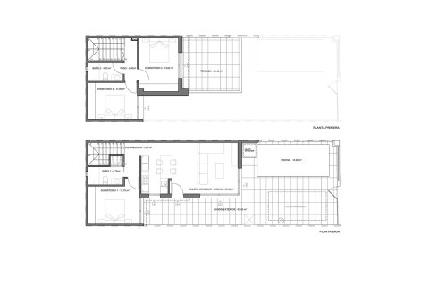 Layout 3 bedrooms, 104.25 sq.m in Rosa Morada in San Blas, Murcia, Spain No. 148452