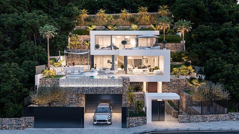 Villa i Maryvilla, Alicante, Spanien 4 sovrum, 427 kvm. Nr. 165165