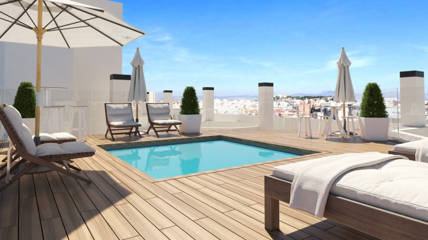 Penthouse w La Florida, Alicante, Hiszpania 2 sypialnie, 93 mkw. nr 165147